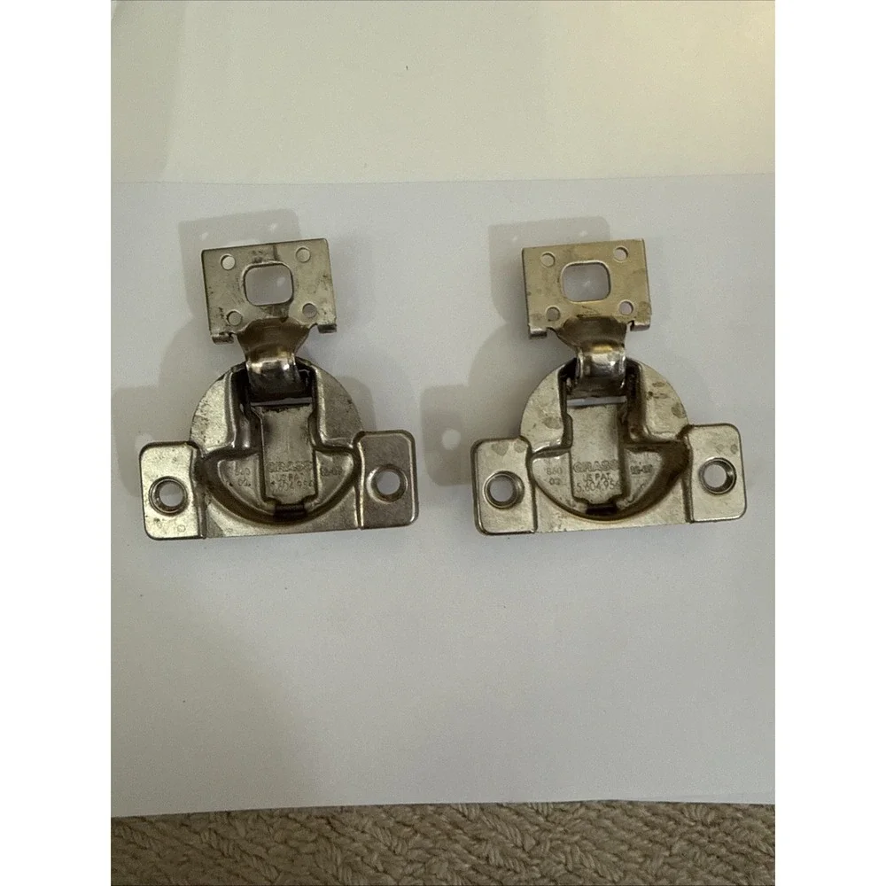 GRASS  860-02 Nickel Face Frame Hinge with mount plate W-35 860-47